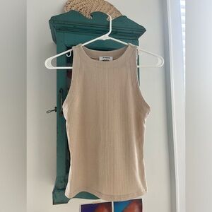 Beige tank top- women’s size M